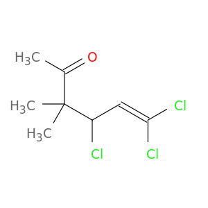 5-Hexen-2-one, 4,6,6-trichloro-3,3-dimethyl-