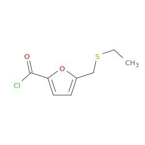 2-Furancarbonylchloride, 5-[(ethylthio)methyl]-