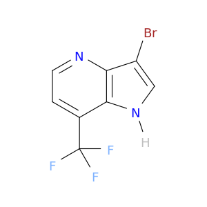 3-Bromo-7-(三氟甲基)-1H-吡咯[3,2-B]吡啶