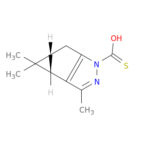 (3bS,4aR)-3,4,4-Trimethyl-3b,4,4a,5-tetrahydro-1H-cyclopropa[3,4]cyclopenta[1,2-c]pyrazole-1-carbothioic O-acid