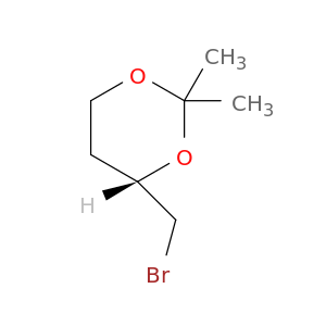 1,3-Dioxane,4-(bromomethyl)-2,2-dimethyl-, (4S)-