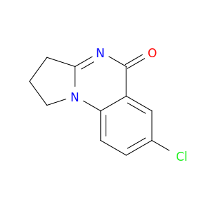 Pyrrolo[1,2-a]quinazolin-5(1H)-one, 7-chloro-2,3-dihydro-