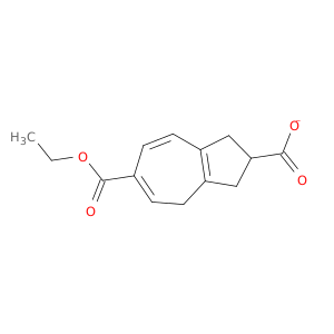 2,6-Azulenedicarboxylic acid, 1,2,3,4-tetrahydro-, 6-ethyl ester