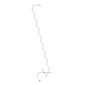 Cyclopropane, 1-(2-bromoethyl)-2-octadecyl-, cis-