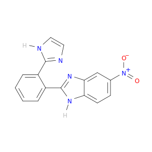 1H-Benzimidazole, 2-[2-(1H-imidazol-2-yl)phenyl]-5-nitro-
