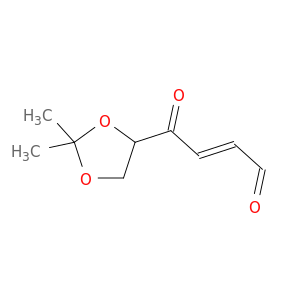 2-Butenal, 4-(2,2-dimethyl-1,3-dioxolan-4-yl)-4-oxo-, (E)-