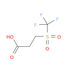 3-Trifluoromethanesulfonylpropanoic Acid