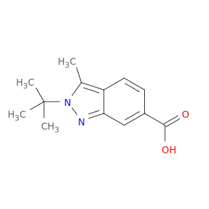 2-(tert-Butyl)-3-methyl-2H-indazole-6-carboxylic acid