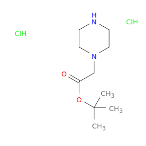 哌嗪-1-乙酸叔丁酯二盐酸盐