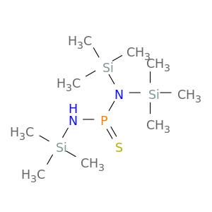 Phosphonothioic diamide, N,N,N'-tris(trimethylsilyl)-
