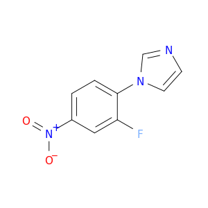 1H-Imidazole, 1-(2-fluoro-4-nitrophenyl)-