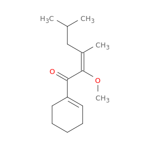 2-Hexen-1-one, 1-(1-cyclohexen-1-yl)-2-methoxy-3,5-dimethyl-, (2E)-
