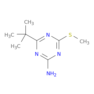 4-(1,1-二甲基乙基)-6-(甲基硫基)-1,3,5-三嗪-2-胺