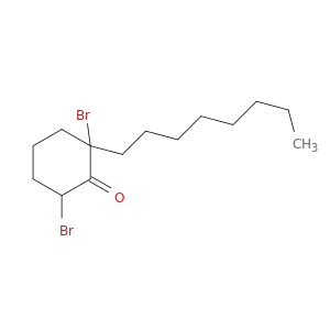 Cyclohexanone, 2,6-dibromo-2-octyl-
