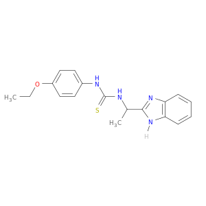 Thiourea, N-[1-(1H-benzimidazol-2-yl)ethyl]-N'-(4-ethoxyphenyl)-