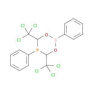 1,3,5,2-Dioxaphosphaborinane, 2,5-diphenyl-4,6-bis(trichloromethyl)-