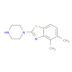 4,5-dimethyl-2-piperazin-1-yl-1,3-benzothiazole