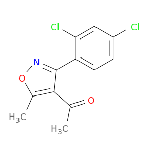 1-[3-(2,4-二氯苯基)-5-甲基异噁唑-4-基]-1-乙酮