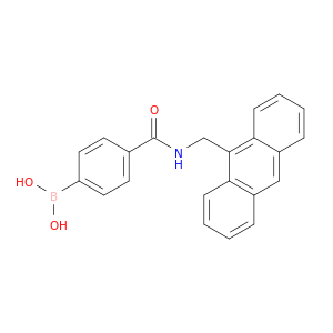 Boronic acid, [4-[[(9-anthracenylmethyl)amino]carbonyl]phenyl]-