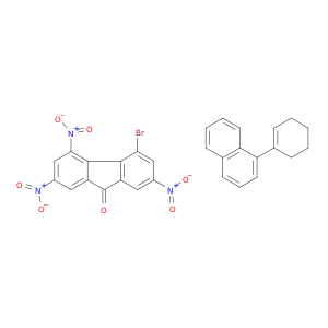 4-bromo-2,5,7-trinitro-9h-fluoren-9-one- 1-(cyclohex-1-en-1-yl)naphthalene(1:1)