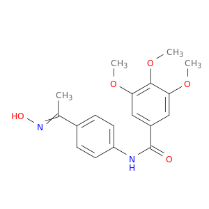 Benzamide, N-[4-[1-(hydroxyimino)ethyl]phenyl]-3,4,5-trimethoxy-