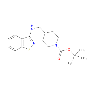 4-(苯并[D]异噻唑-3-基氨基甲基)-哌啶-1-羧酸叔丁酯