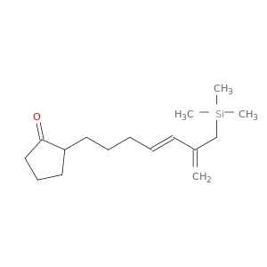 Cyclopentanone, 2-[(4E)-6-[(trimethylsilyl)methyl]-4,6-heptadien-1-yl]-