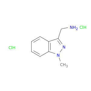 (1-甲基-1H-吲唑-3-基)甲胺二盐酸盐