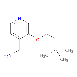 [3-(3,3-dimethylbutoxy)pyridin-4-yl]methanamine