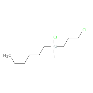Silane, chloro(3-chloropropyl)hexyl-
