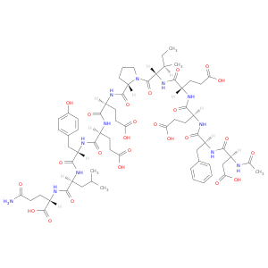 Ac-Asp-Phe-Glu-Glu-Ile-Pro-Glu-Glu-Tyr-Leu-Gln-OH游离态