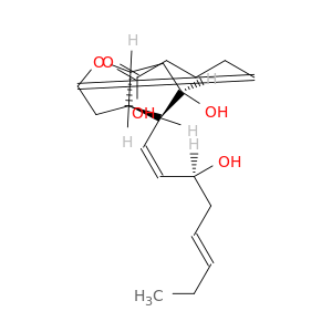 (5Z)-5-[(1S,3R,4S,5R)-3-hydroxy-4-[(1E,3S,5Z)-3-hydroxyocta-1,5-dienyl]-8-oxabicyclo[3.3.0]oct-7-ylidene]pentanoic acid