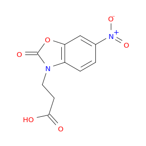 3-(6-硝基-2-氧代-1,3-苯并噁唑-3(2H)-基)丙酸