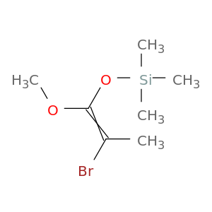 Silane, [(2-bromo-1-methoxy-1-propenyl)oxy]trimethyl-