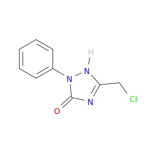3H-1,2,4-Triazol-3-one, 5-(chloromethyl)-1,2-dihydro-2-phenyl-