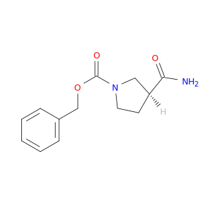 (S)-1-Cbz-3-吡咯烷甲酰胺