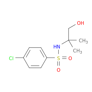 4-氯-N-(1,1-二甲基-2-羟基乙基)苯磺酰胺