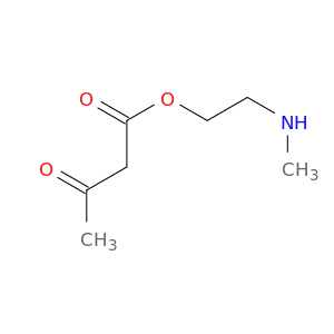 Butanoic acid, 3-oxo-, 2-(methylamino)ethyl ester