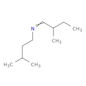 1-Butanamine, 3-methyl-N-(2-methylbutylidene)-