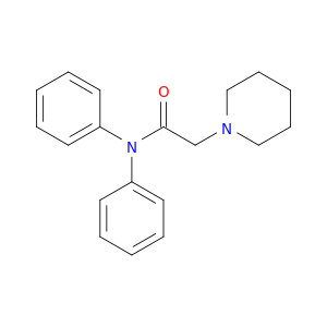 1-Piperidineacetamide, N,N-diphenyl-