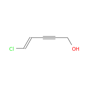 4-Penten-2-yn-1-ol, 5-chloro-, (4E)-
