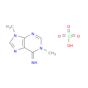 6H-Purin-6-imine, 1,9-dihydro-1,9-dimethyl-, monoperchlorate