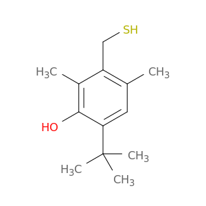 Phenol, 6-(1,1-dimethylethyl)-3-(mercaptomethyl)-2,4-dimethyl-