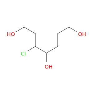 1,4,7-Heptanetriol, 3-chloro-