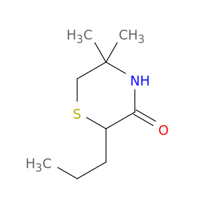 5,5-dimethyl-2-propylthiomorpholin-3-one