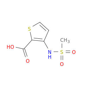 3-甲磺酰氨基-2-噻吩甲酸