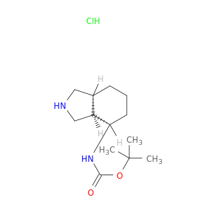 tert-Butyl ((3aR,4R,7aS)-octahydro-1H-isoindol-4-yl)carbamate hydrochloride