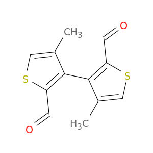 [3,3'-Bithiophene]-2,2'-dicarboxaldehyde,4,4'-dimethyl-