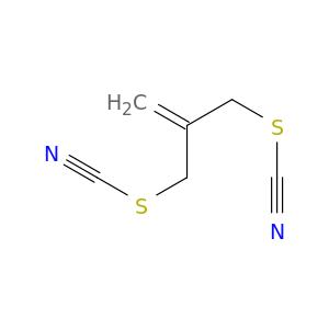 Thiocyanic acid, 2-methylene-1,3-propanediyl ester