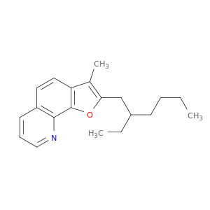 Furo[3,2-h]quinoline, 2-(2-ethylhexyl)-3-methyl-